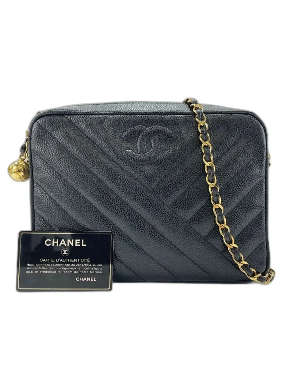 Chanel Shoulder Bag Black